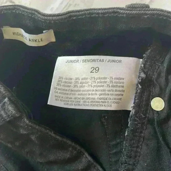 William Rast high-rise black ankle jeans - Picture 8 of 8